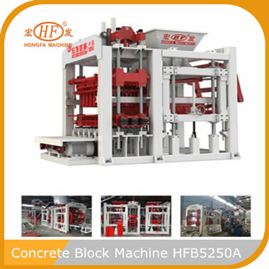 HFB5250A concrete block machine