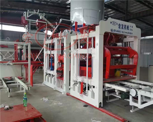 High quality concrete block making machine qt12-15f