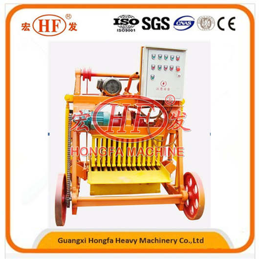 Hongfa hollow block mold machine brick making machinery low price