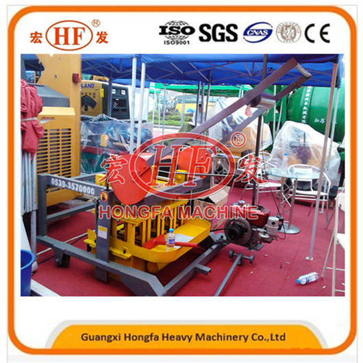 Hongfa mobile block making machine solid brick machinery cheap price